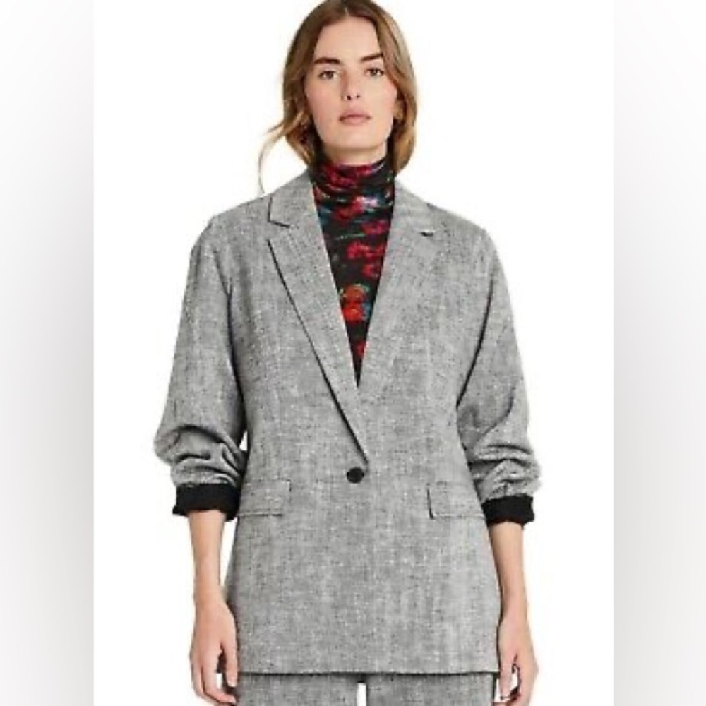 Rachel Comey X Target Grey Oversized Blazer Office Business Casual Neutral NWT